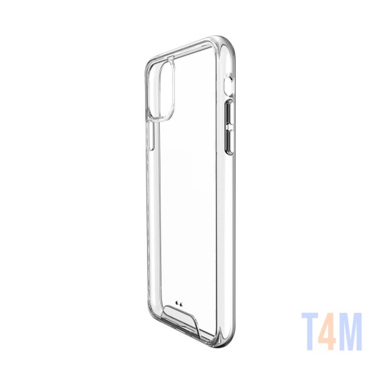 Funda de Silicona con Esquinas Duras para Apple iPhone 12 Mini Transparente